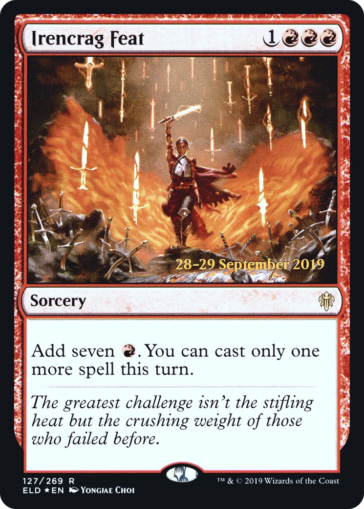 2019 Magic: The Gathering Throne of Eldraine Promos 2019 Magic: The Gathering Throne of Eldraine Promos #127s trading card