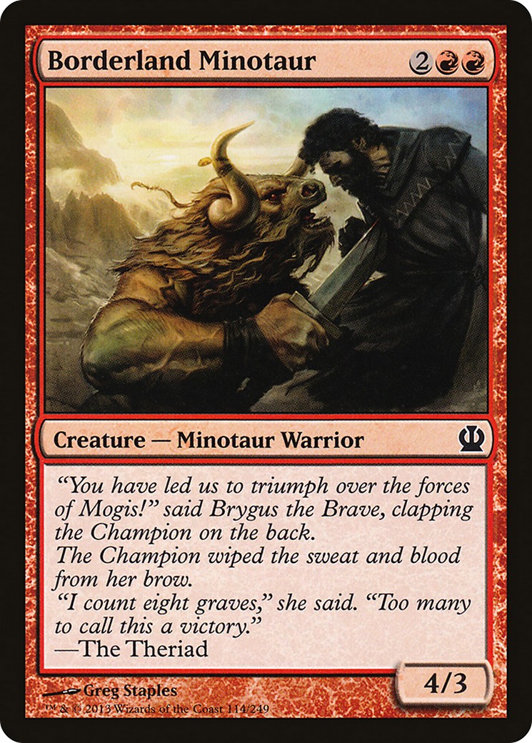 Borderland Minotaur - Image 1
