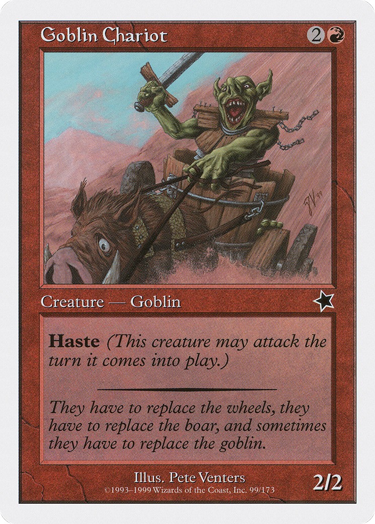 1999 Magic: The Gathering Starter 1999 Magic: The Gathering Starter #99 trading card