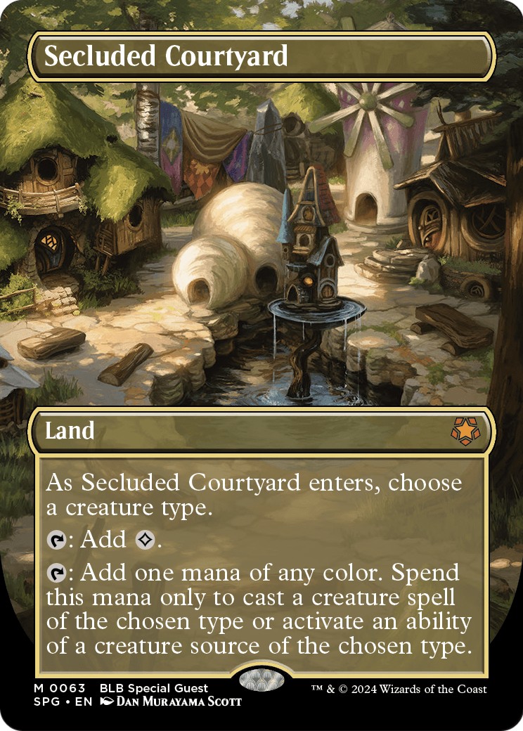 Secluded Courtyard - Image 1
