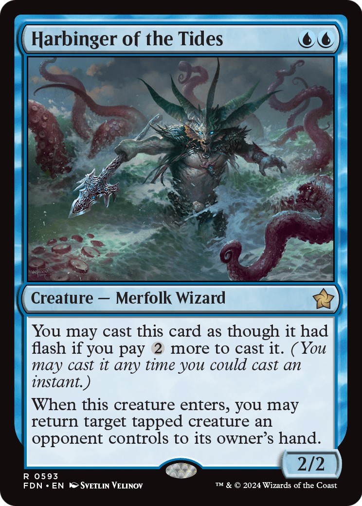 2024 Magic: The Gathering Foundations 2024 Magic: The Gathering Foundations #593 trading card