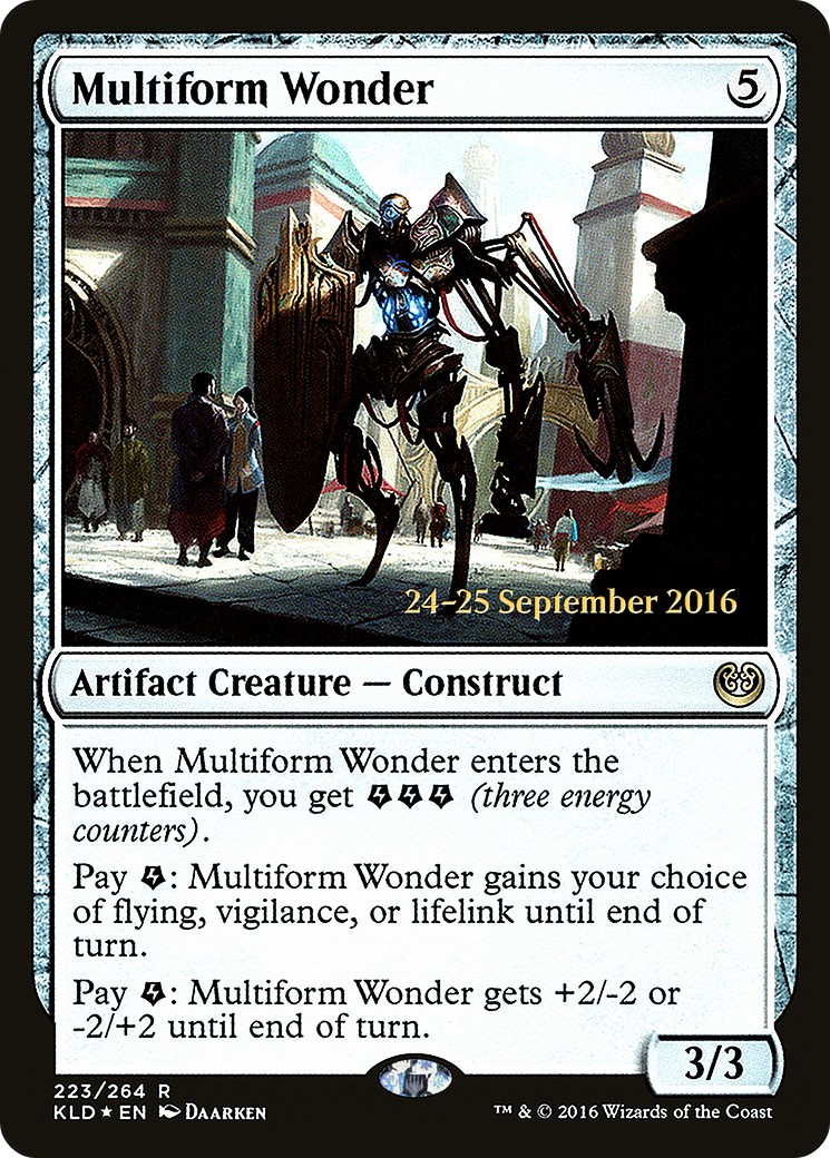 2016 Magic: The Gathering Kaladesh Promos 2016 Magic: The Gathering Kaladesh Promos #223s trading card