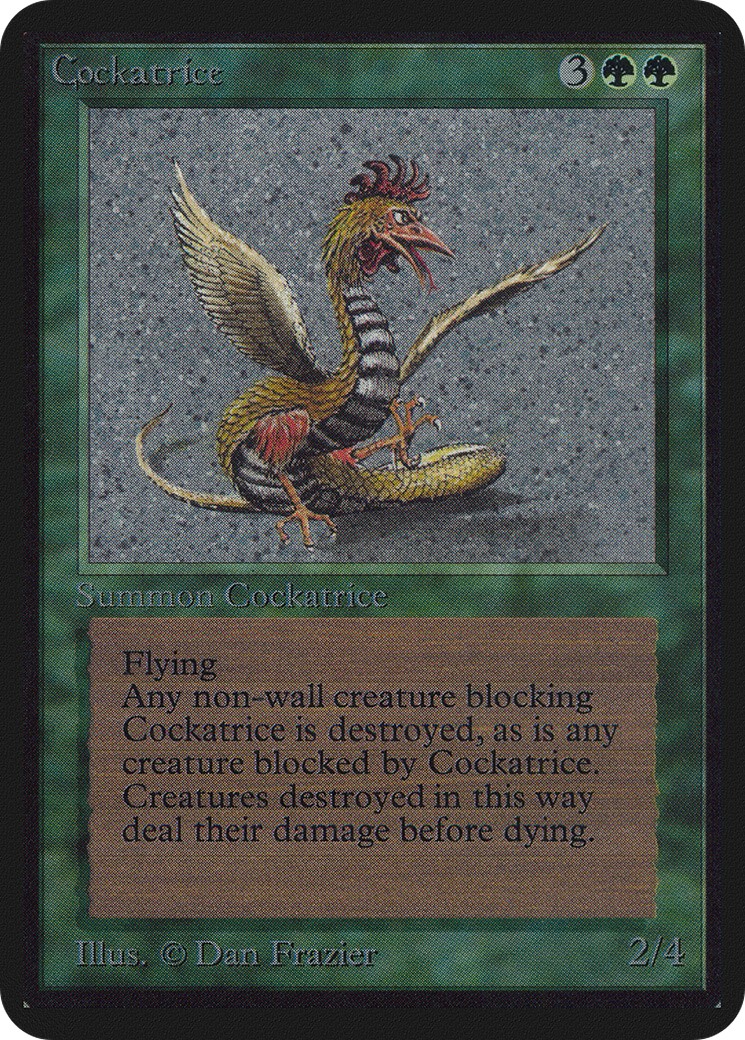 1993 Magic: The Gathering Alpha 1993 Magic: The Gathering Alpha #189 trading card