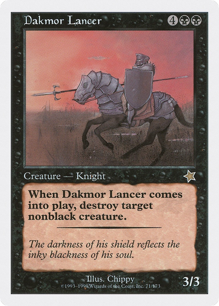 1999 Magic: The Gathering Starter 1999 Magic: The Gathering Starter #71 trading card