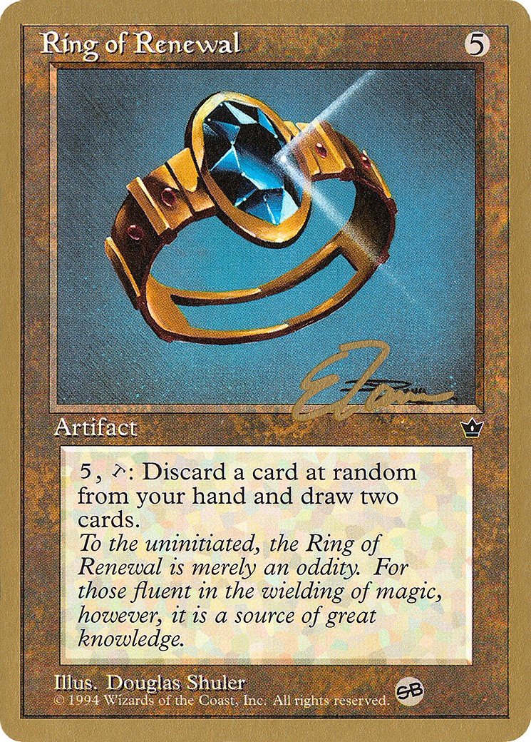 1996 Magic: The Gathering Pro Tour Collector Set 1996 Magic: The Gathering Pro Tour Collector Set #et89sb trading card