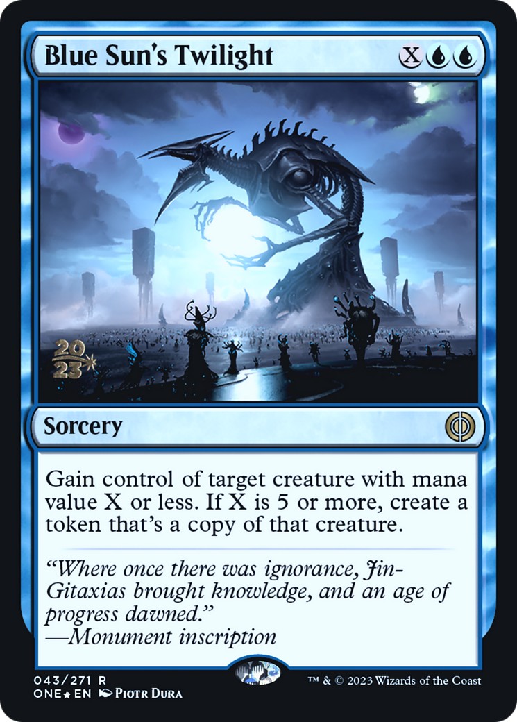 2023 Magic: The Gathering Phyrexia: All Will Be One Promos 2023 Magic: The Gathering Phyrexia: All Will Be One Promos #43s tr