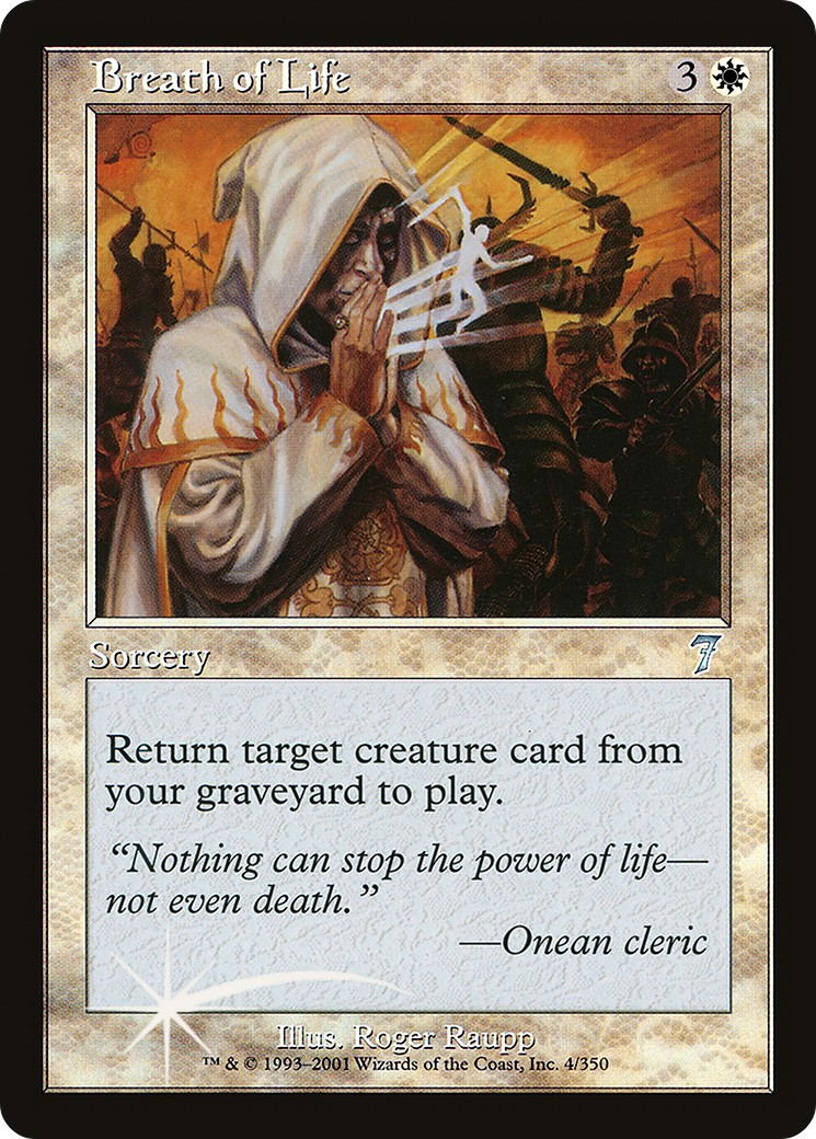 2001 Magic: The Gathering Seventh Edition 2001 Magic: The Gathering Seventh Edition #4★ trading card