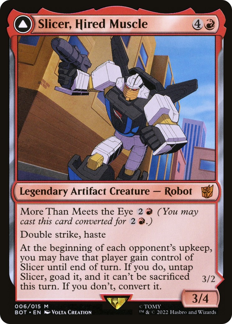 Slicer, Hired Muscle // Slicer, High-Speed Antagonist - Image 1