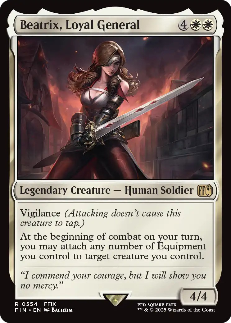2025 Magic: The Gathering Final Fantasy 2025 Magic: The Gathering Final Fantasy #554 trading card