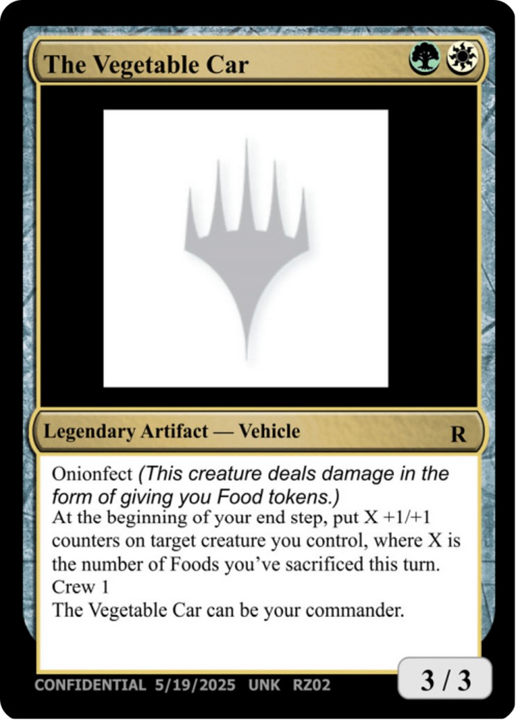The Vegetable Car - Image 1