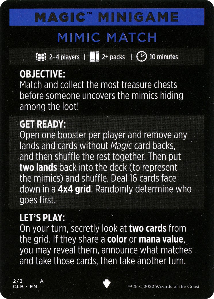 Mimic Match // Mimic Match (cont'd) - Image 1