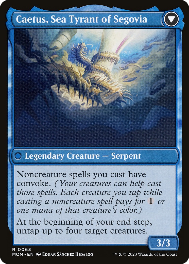 Invasion of Segovia // Caetus, Sea Tyrant of Segovia thumbnail 2
