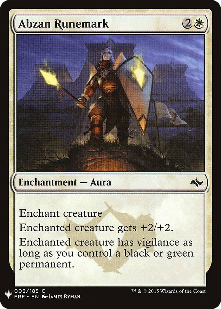 Abzan Runemark - Image 1