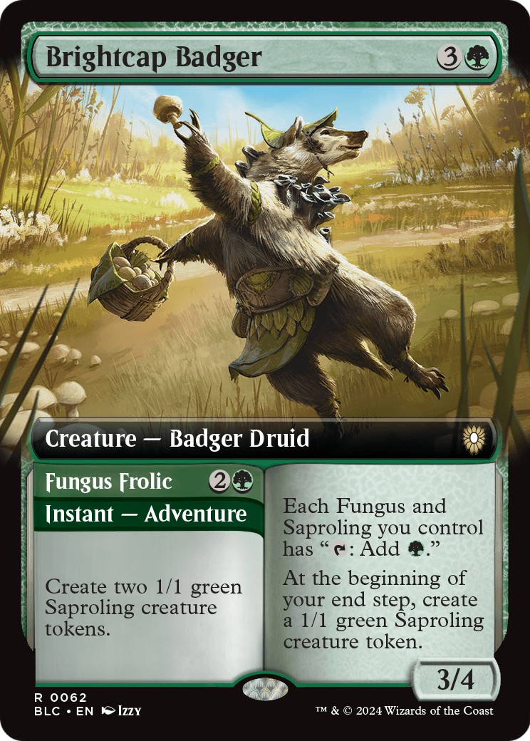 Brightcap Badger // Fungus Frolic - Image 1