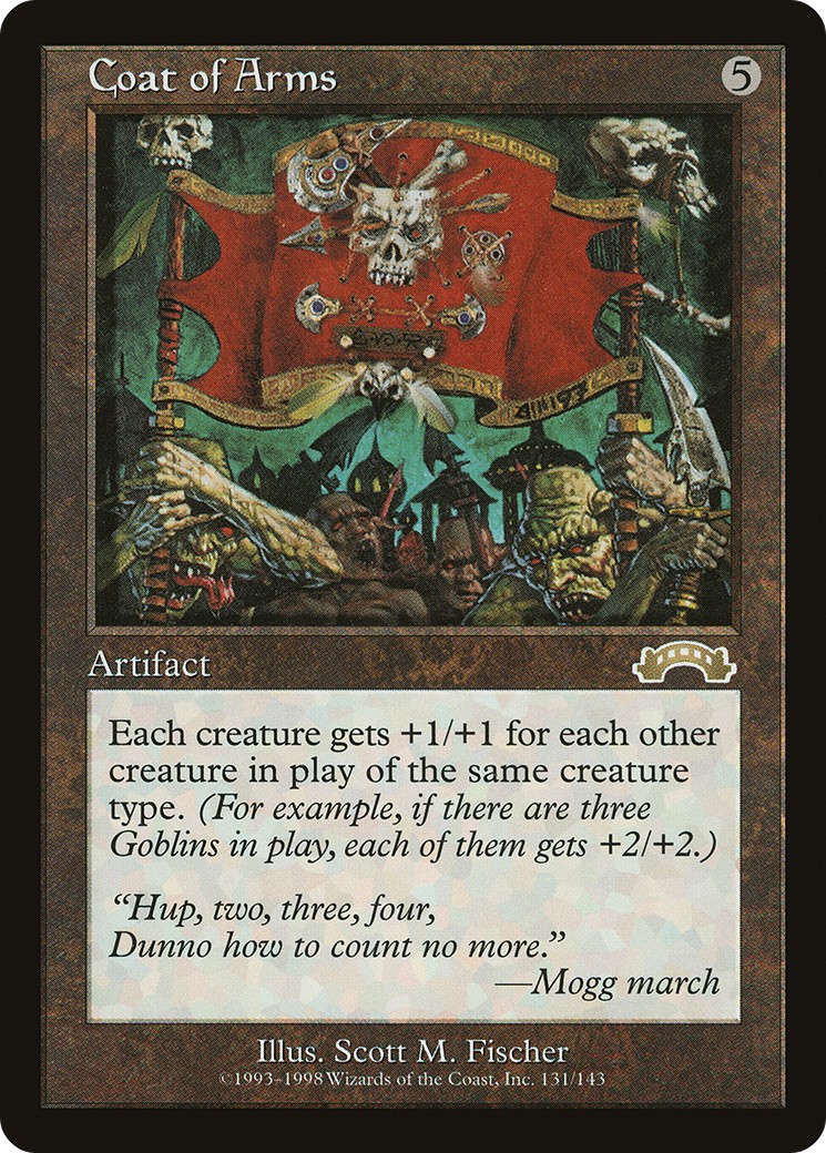 1998 Magic: The Gathering Exodus 1998 Magic: The Gathering Exodus #131 trading card