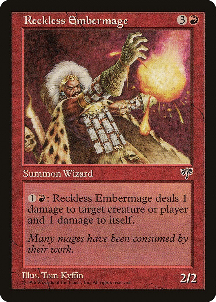 1996 Magic: The Gathering Mirage 1996 Magic: The Gathering Mirage #189 trading card