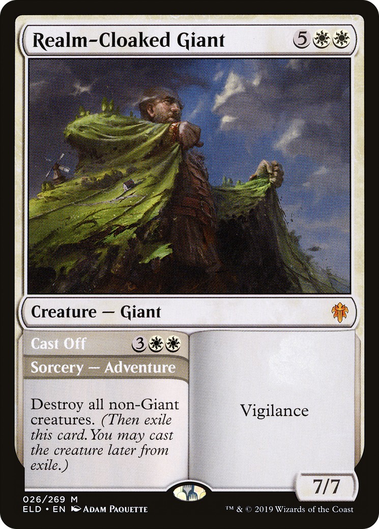 Realm-Cloaked Giant // Cast Off - Image 1