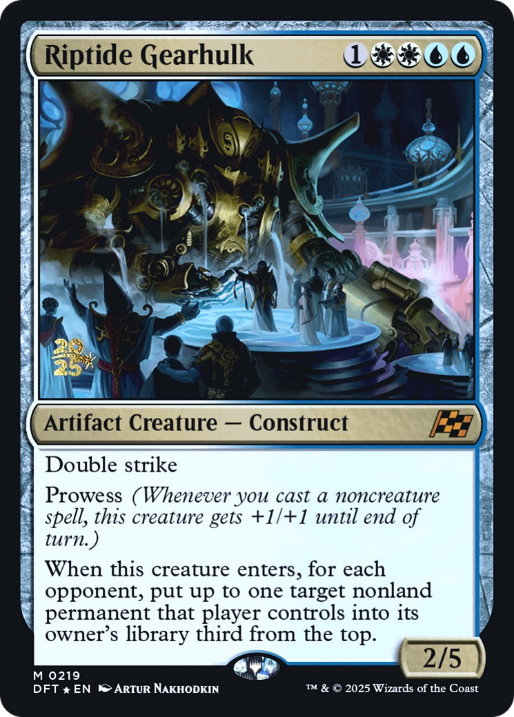 2025 Magic: The Gathering Aetherdrift Promos 2025 Magic: The Gathering Aetherdrift Promos #219s trading card