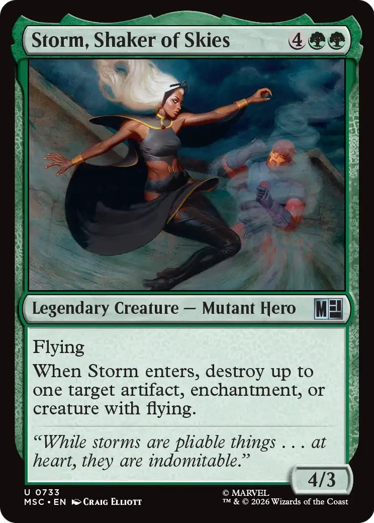 2026 Magic: The Gathering Marvel Super Heroes 2026 Magic: The Gathering Marvel Super Heroes #733 trading card