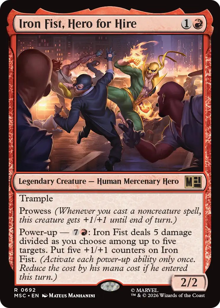 Iron Fist, Hero for Hire - Image 1