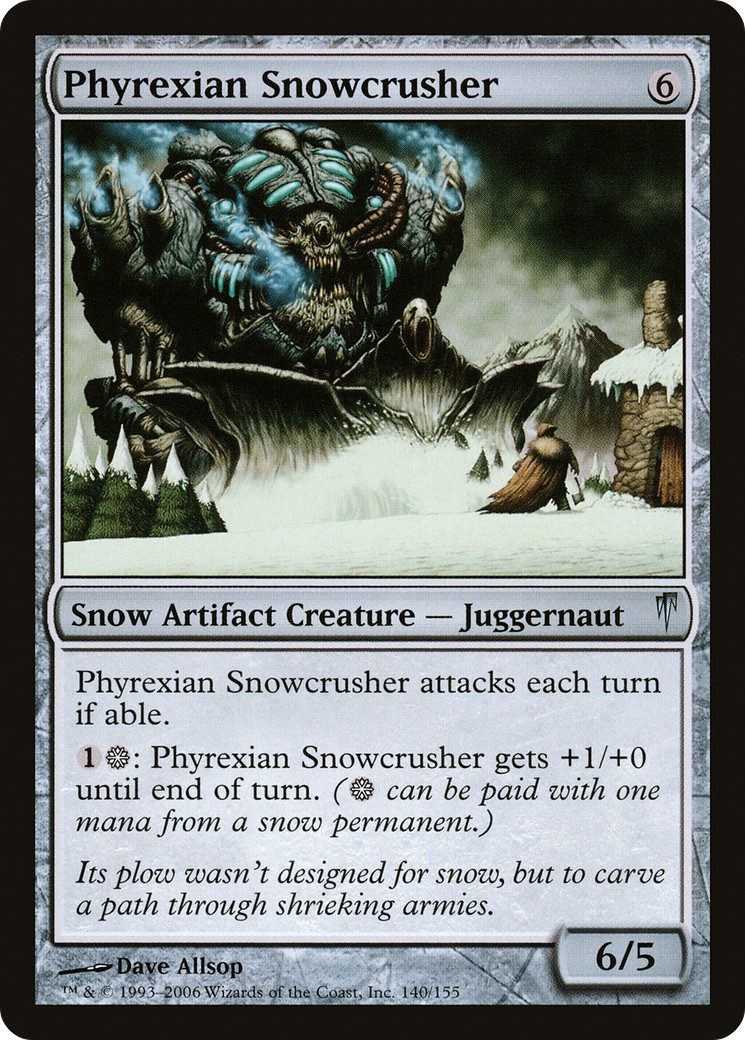 Phyrexian Snowcrusher - Image 1