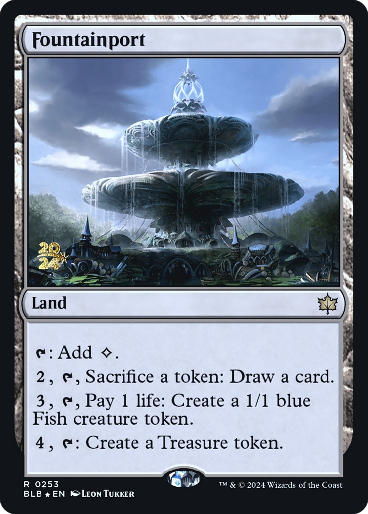 2024 Magic: The Gathering Bloomburrow Promos 2024 Magic: The Gathering Bloomburrow Promos #253s trading card