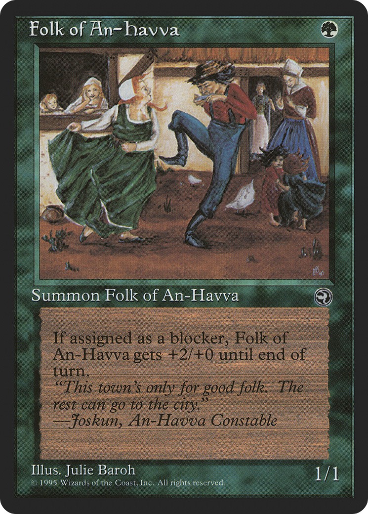 1995 Magic: The Gathering Homelands 1995 Magic: The Gathering Homelands #87a trading card