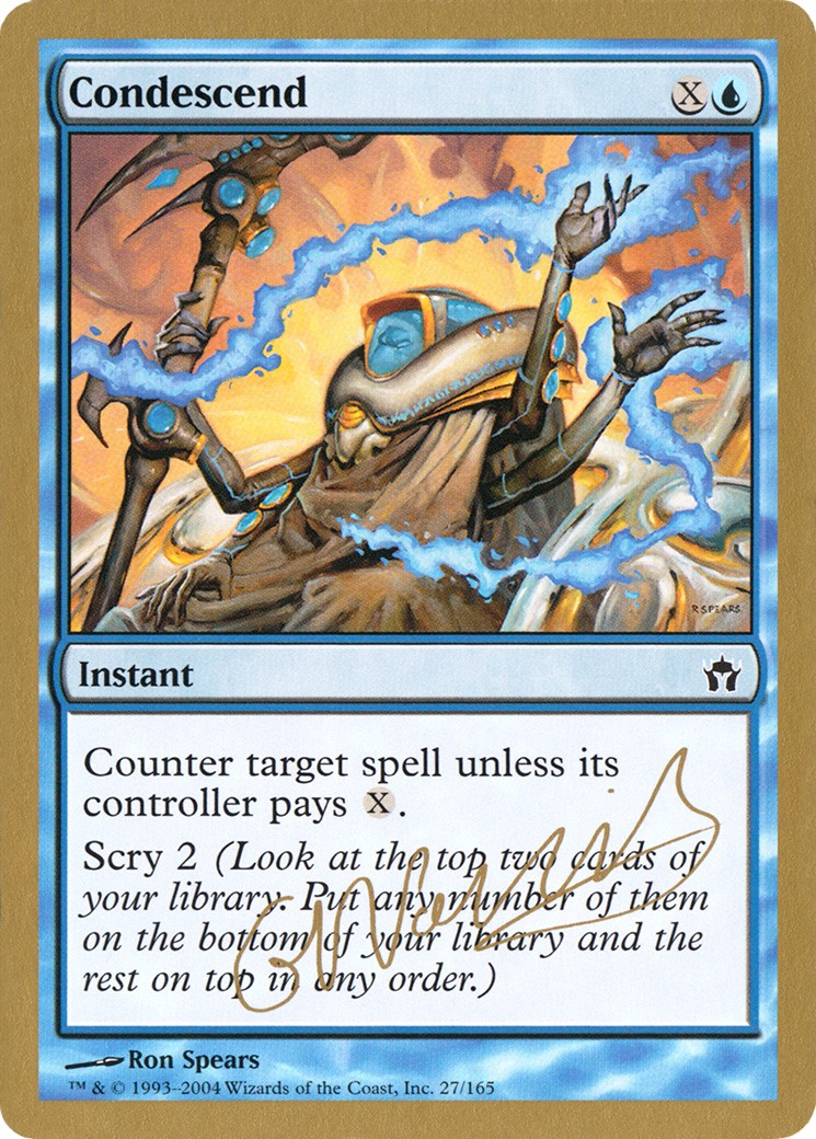 2004 Magic: The Gathering World Championship Decks 2004 Magic: The Gathering World Championship Decks #gn27 trading card
