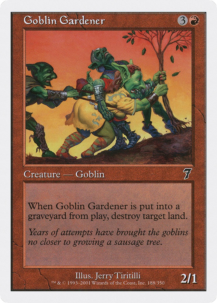 2001 Magic: The Gathering Seventh Edition 2001 Magic: The Gathering Seventh Edition #188 trading card