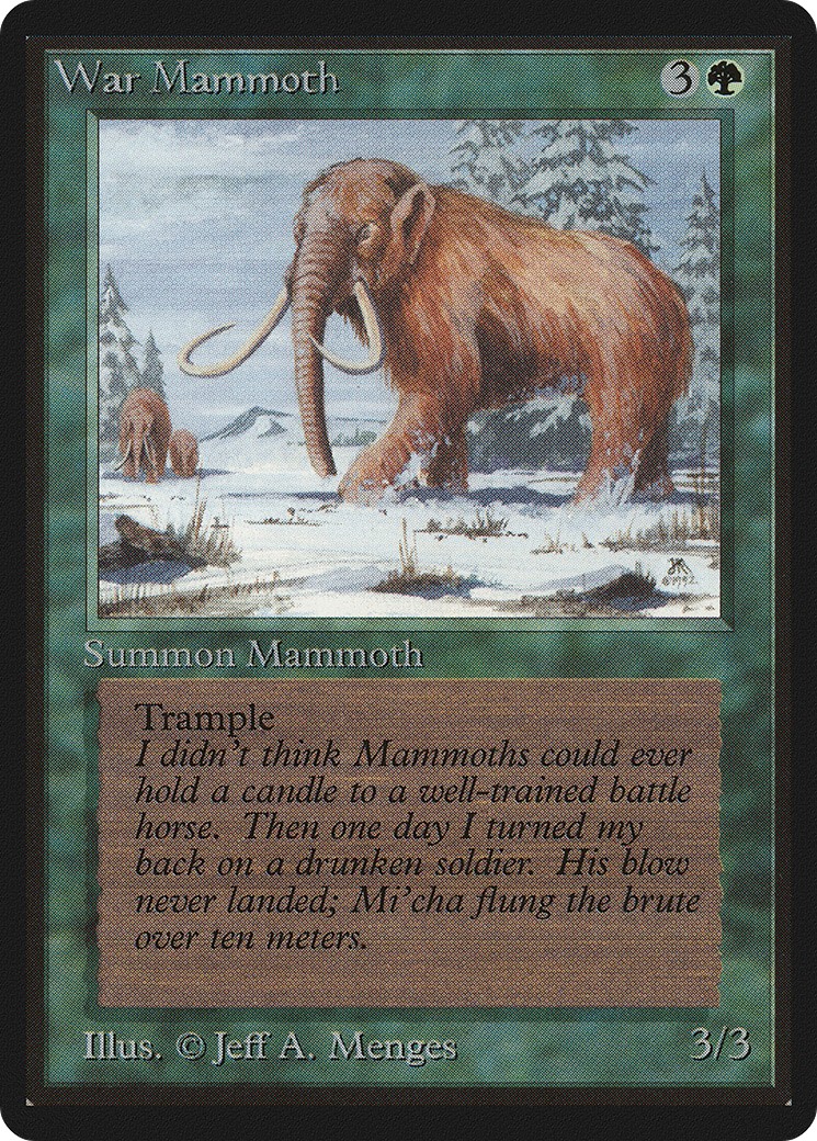 1993 Magic: The Gathering Beta 1993 Magic: The Gathering Beta #228 trading card