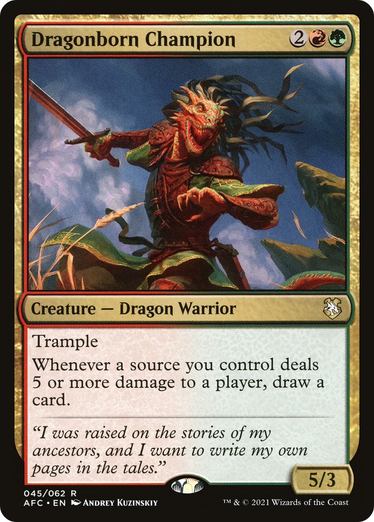 2021 Magic: The Gathering Forgotten Realms 2021 Magic: The Gathering Forgotten Realms #45 trading card