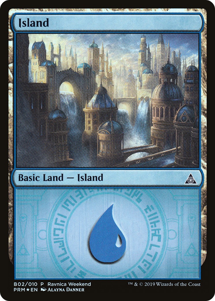 2019 Magic: The Gathering RNA Ravnica Weekend Island #B02 trading card