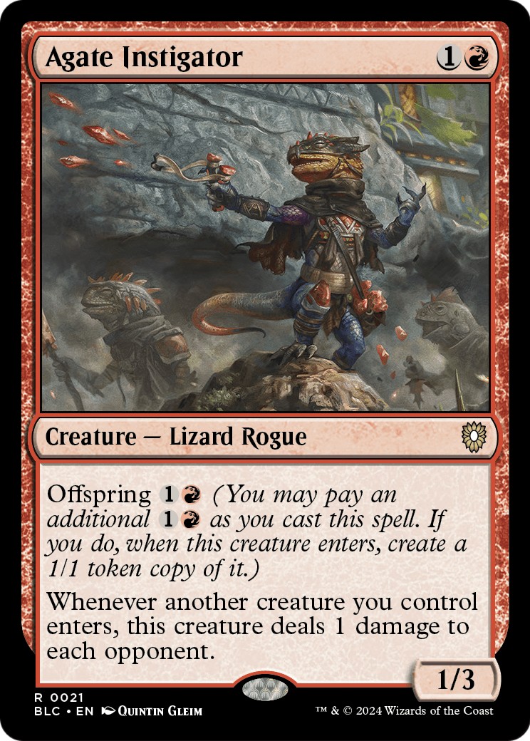 2024 Magic: The Gathering Bloomburrow 2024 Magic: The Gathering Bloomburrow #21 trading card