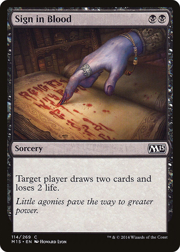 Sign in Blood - Image 1