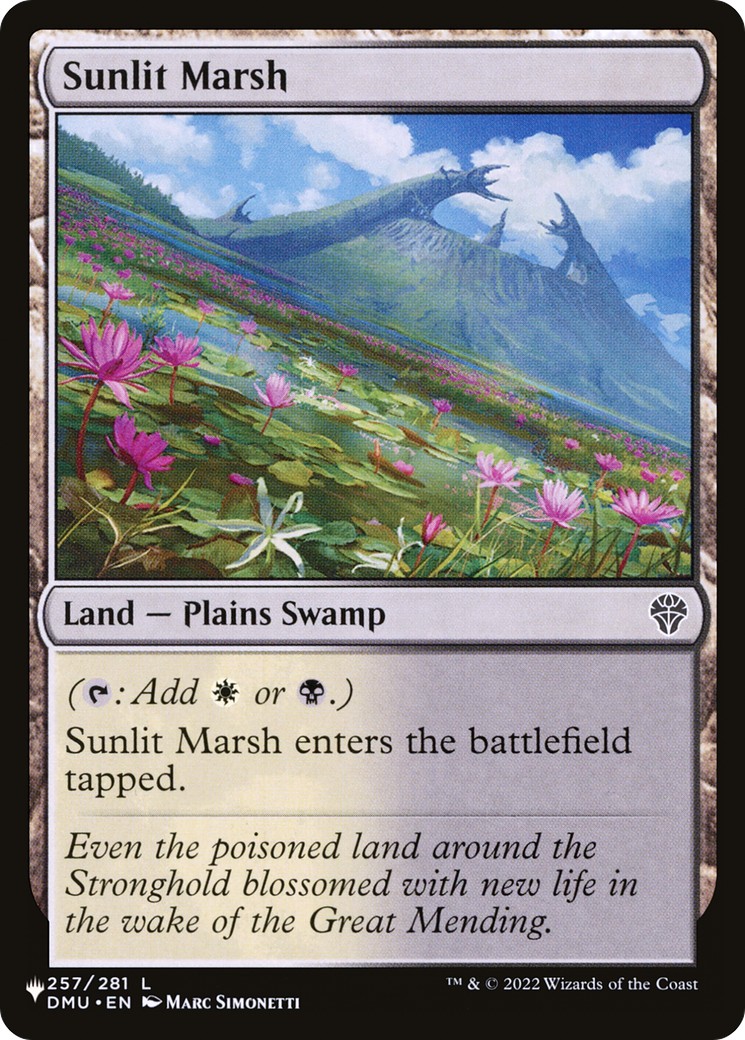 2024 Magic: The Gathering The List 2024 Magic: The Gathering The List #DMU-257 trading card