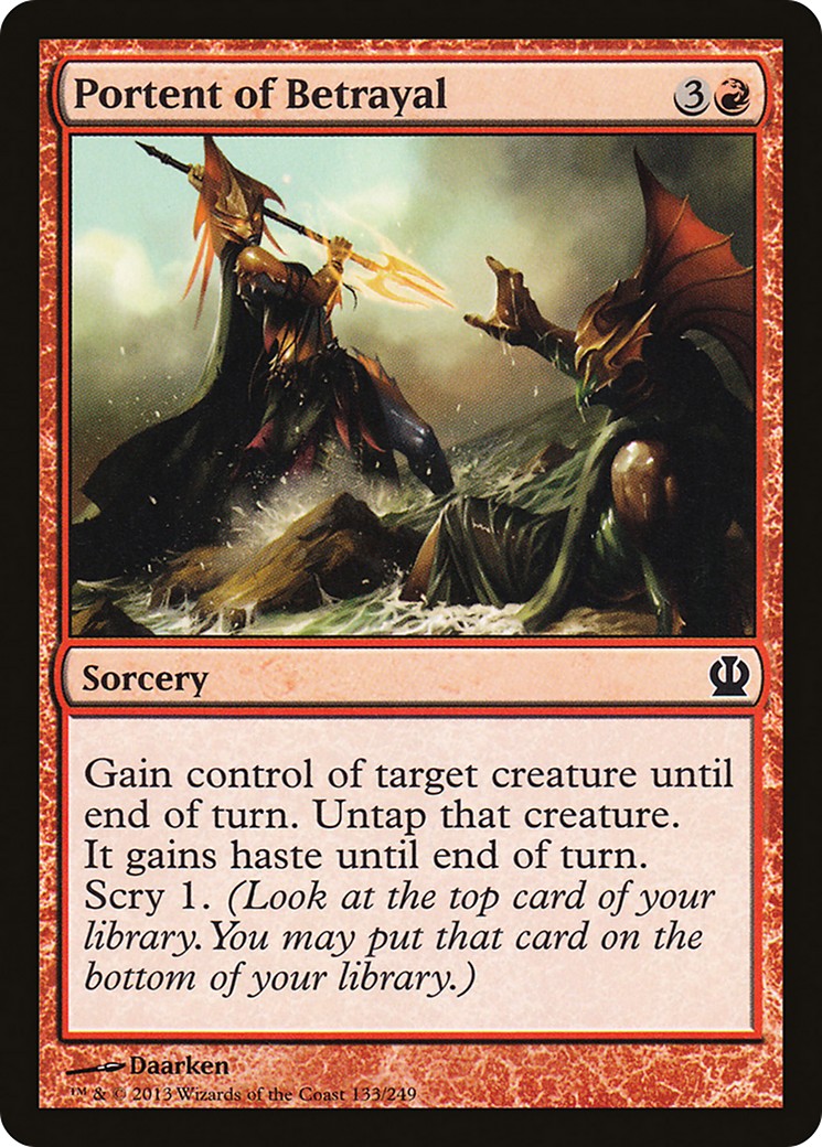Portent of Betrayal - Image 1
