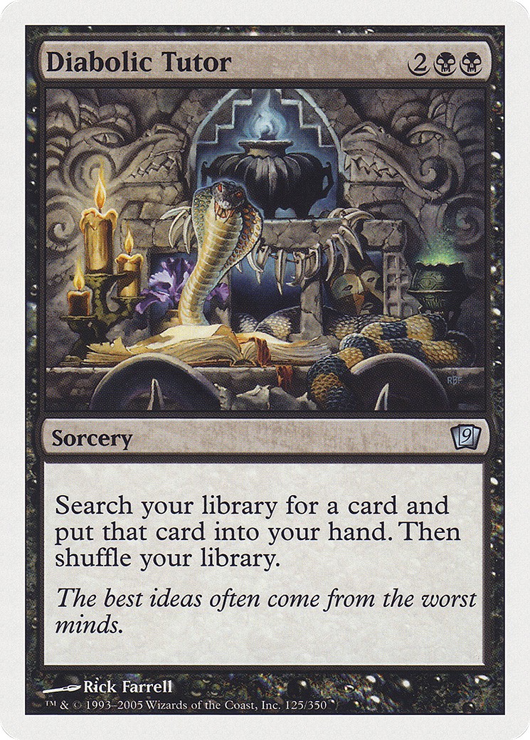 Diabolic Tutor - Image 1