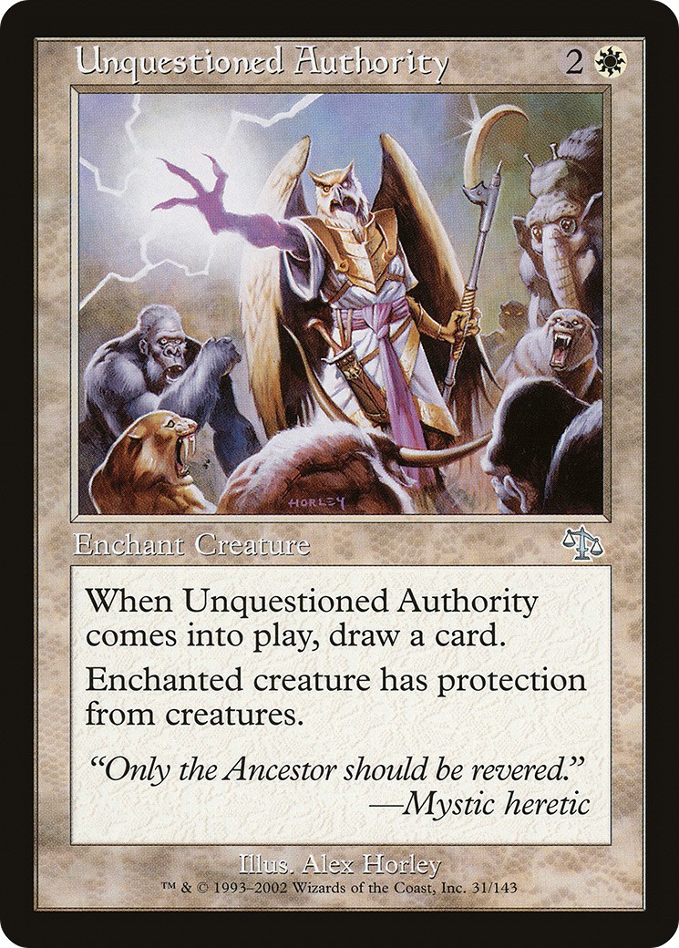 Unquestioned Authority - Image 1