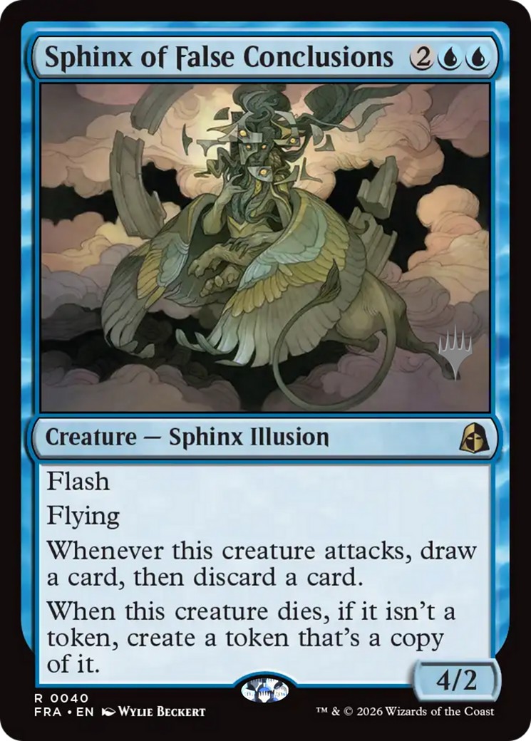 Sphinx of False Conclusions (Rare · Normal · Promo)