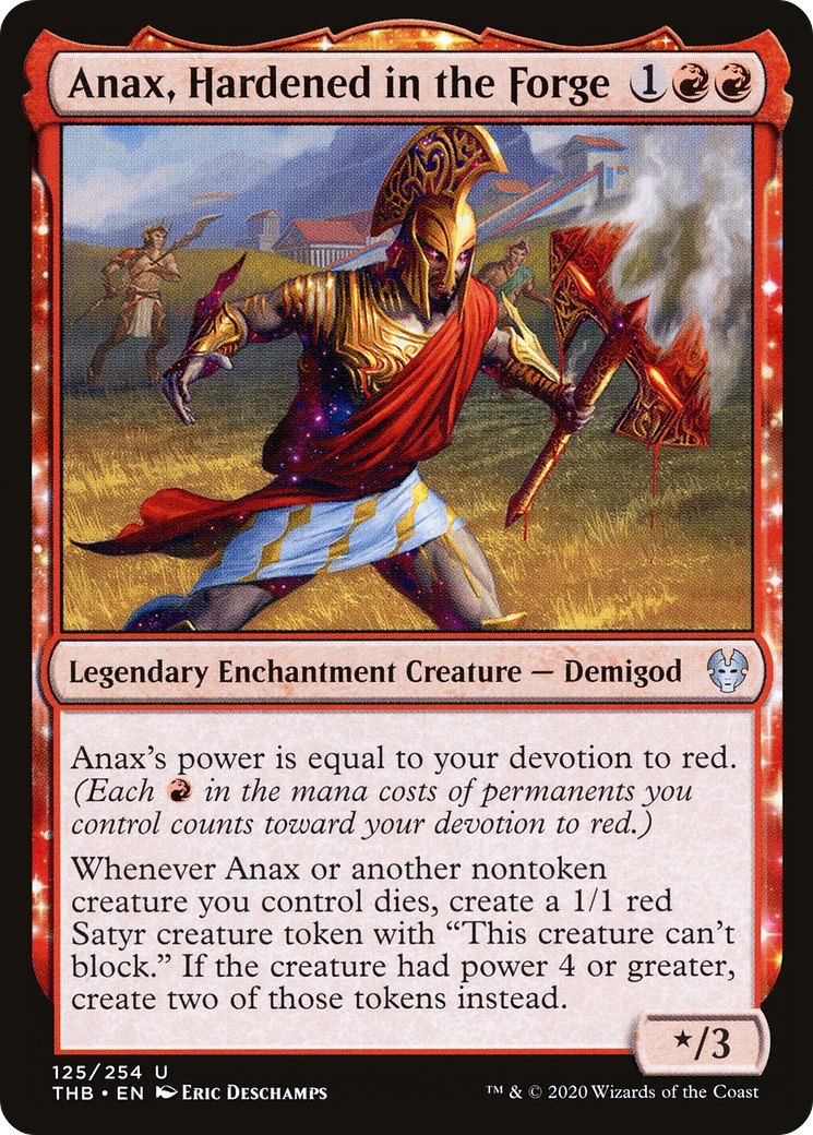 Anax, Hardened in the Forge - Image 1