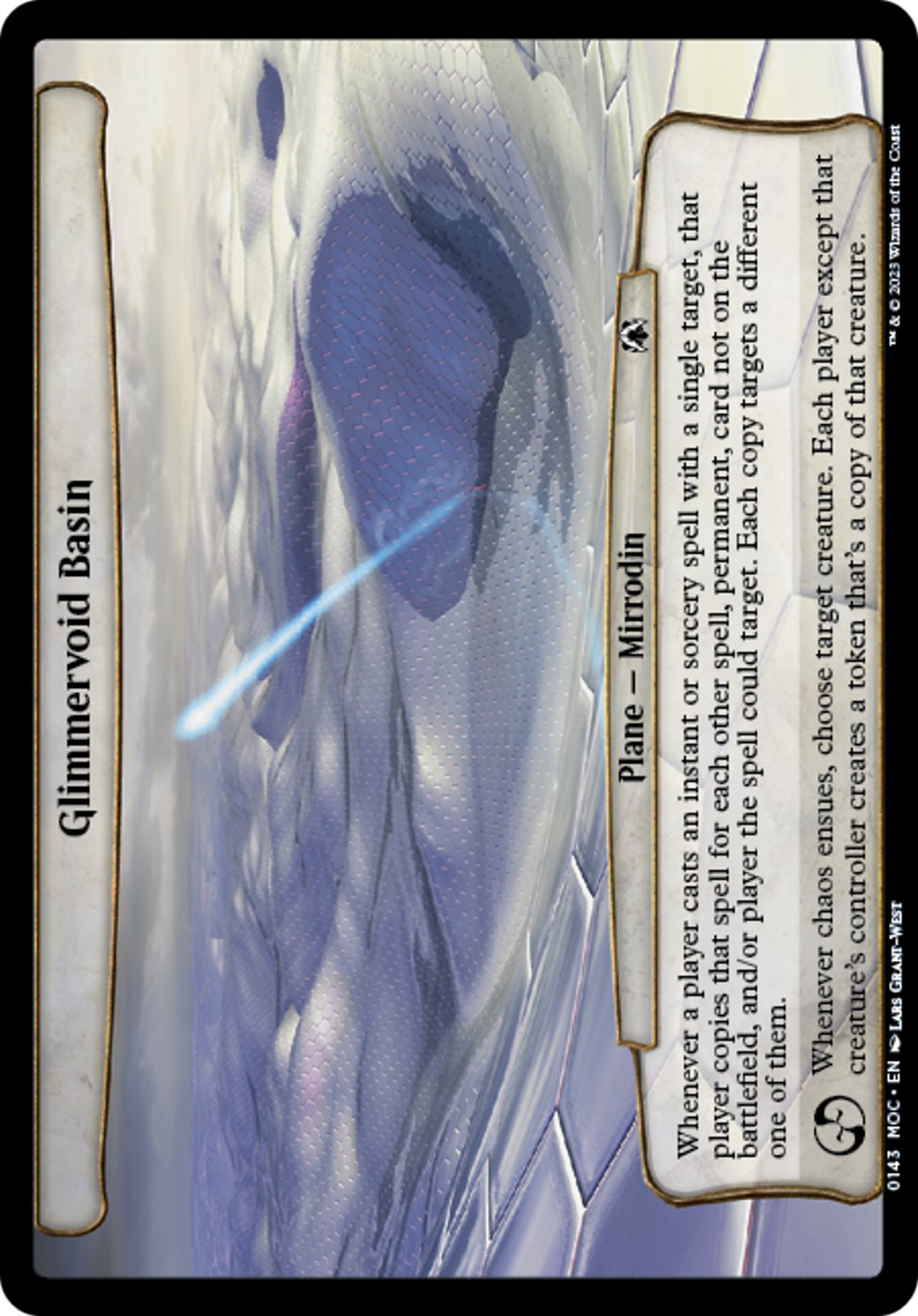 2023 Magic: The Gathering March of the Machine 2023 Magic: The Gathering March of the Machine #143 trading card