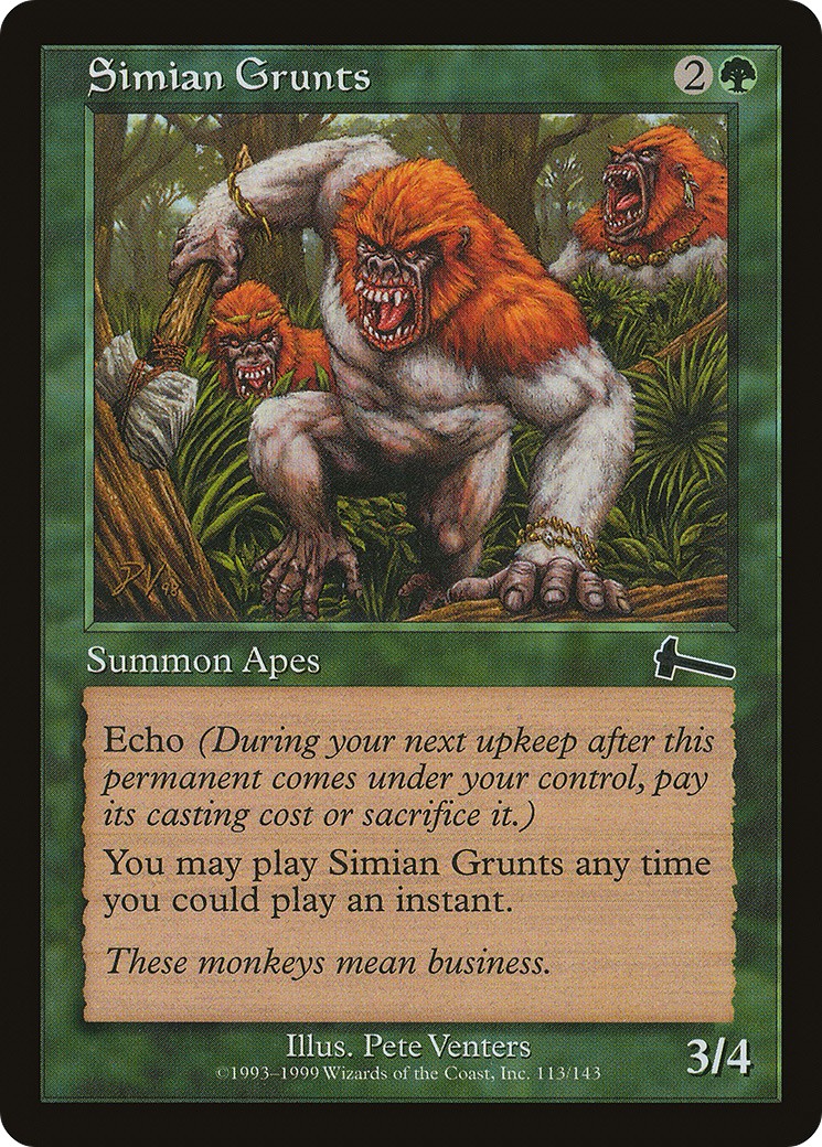 Simian Grunts - Image 1
