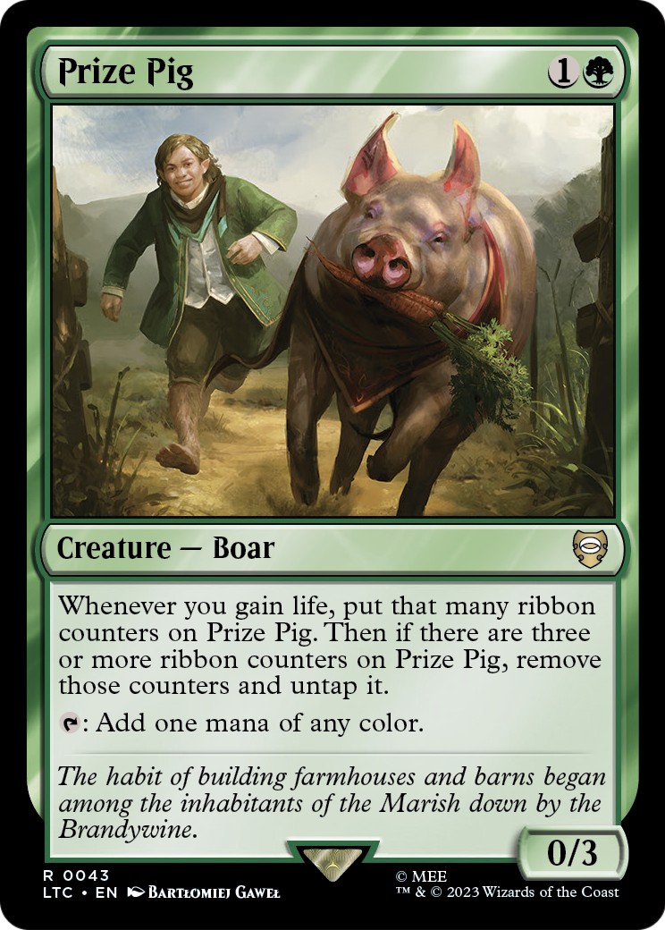 2023 Magic: The Gathering Tales of Middle-earth 2023 Magic: The Gathering Tales of Middle-earth #43 trading card
