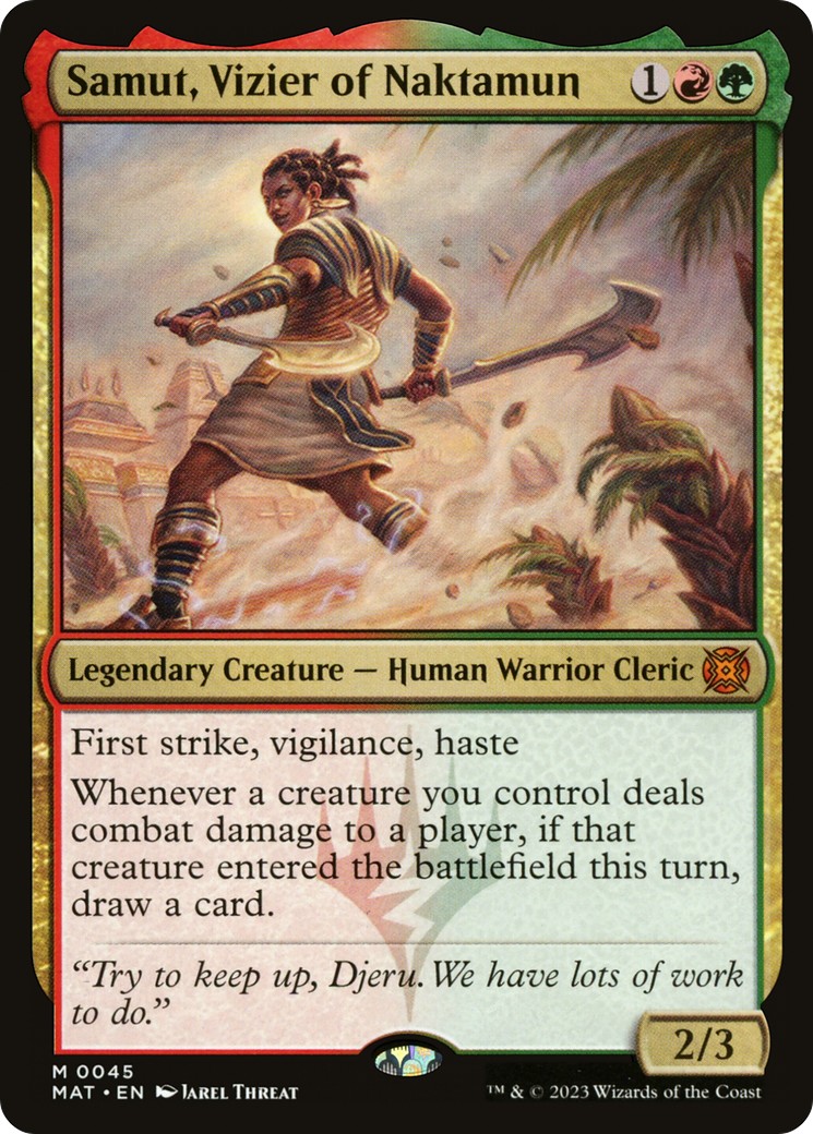 Samut, Vizier of Naktamun - Image 1