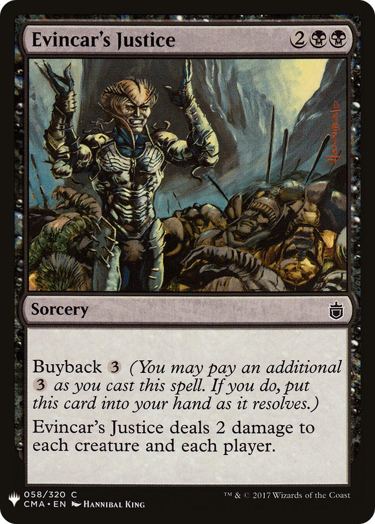 2019 Magic: The Gathering The List 2019 Magic: The Gathering The List #CMA-58 trading card