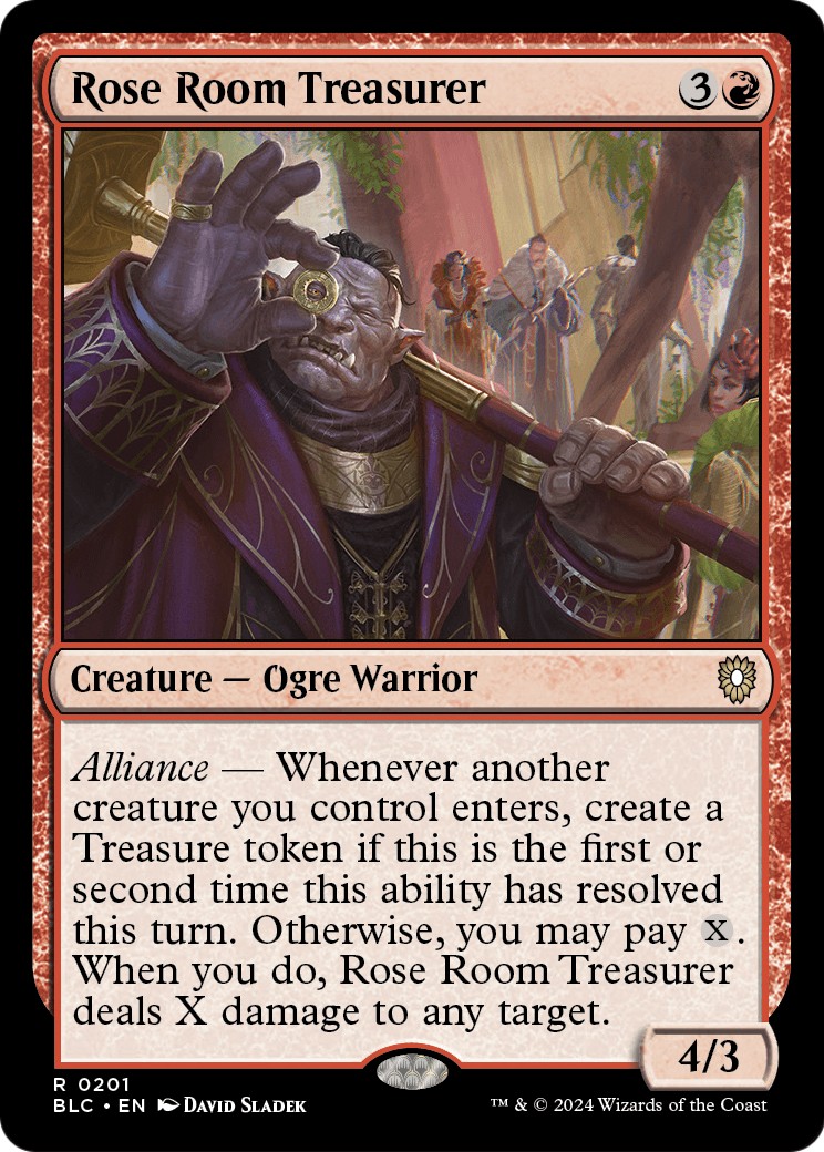 2024 Magic: The Gathering Bloomburrow 2024 Magic: The Gathering Bloomburrow #201 trading card