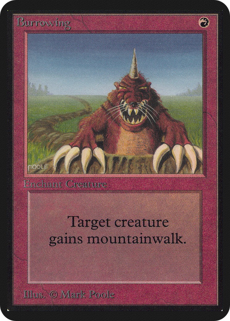 1993 Magic: The Gathering Alpha 1993 Magic: The Gathering Alpha #138 trading card