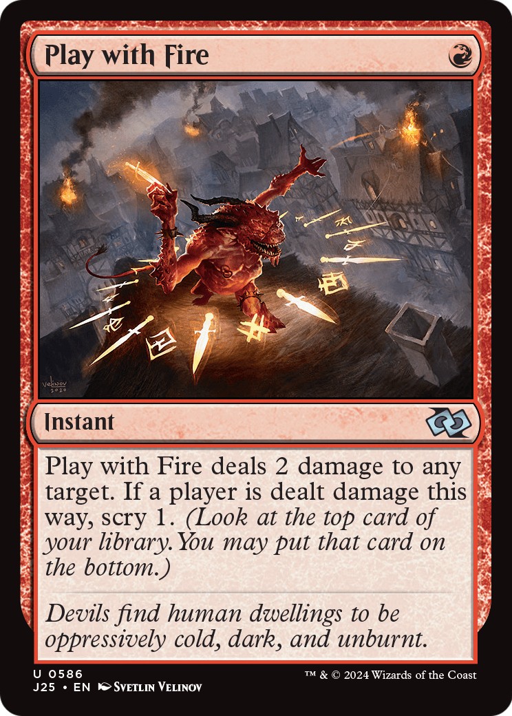 2024 Magic: The Gathering Foundations 2024 Magic: The Gathering Foundations #586 trading card