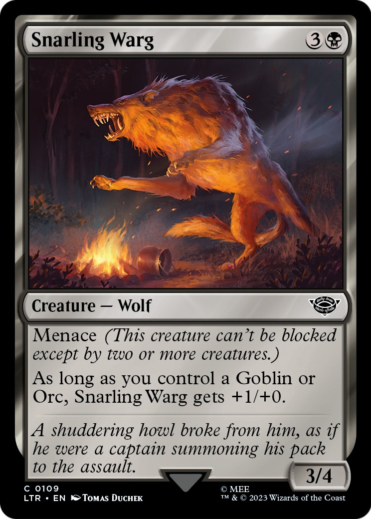 Snarling Warg - Image 1