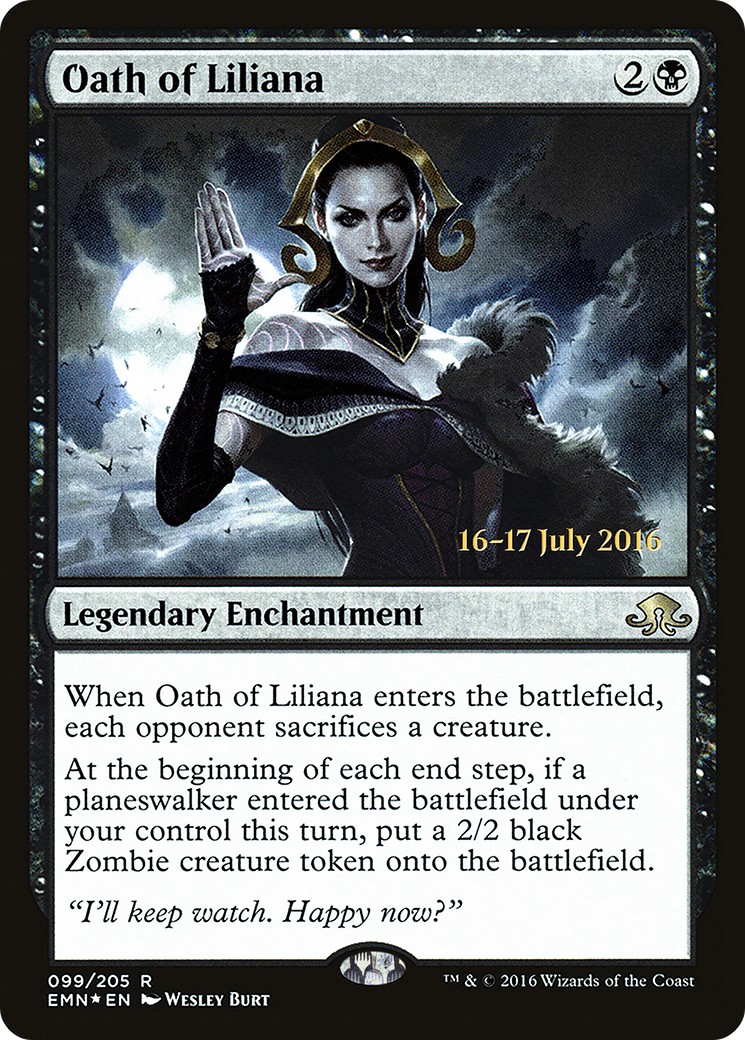 2016 Magic: The Gathering Eldritch Moon Promos 2016 Magic: The Gathering Eldritch Moon Promos #99s trading card